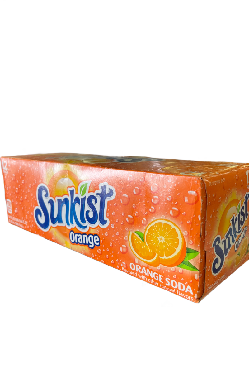 Sunkist Orange 12 Pack Can 12oz