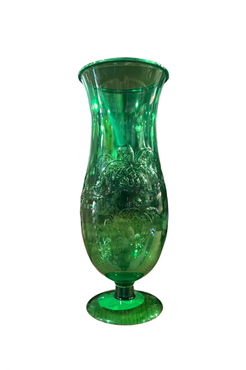 Palm Trees Goblet Tumblr Green