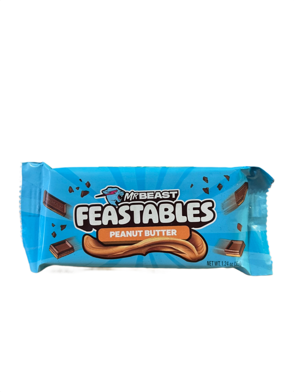 Mr Beast Feastables Peanut Butter 1.24oz