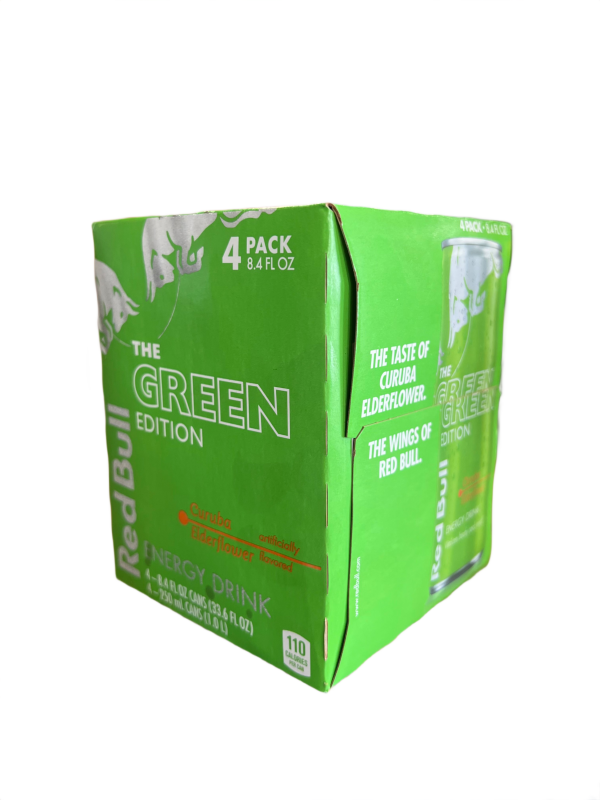 Redbull Energy Drink Green Edition 4 Pack 8.4oz