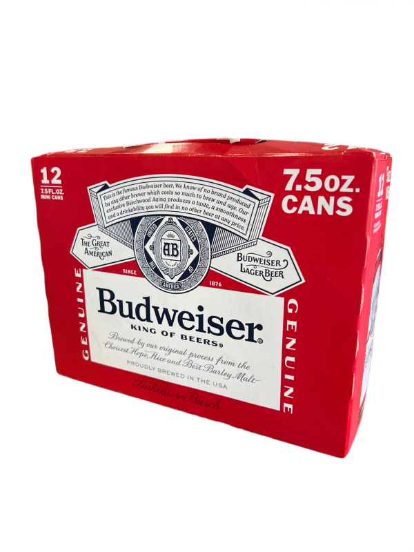 Budweiser 12 Pack 7.5oz Can