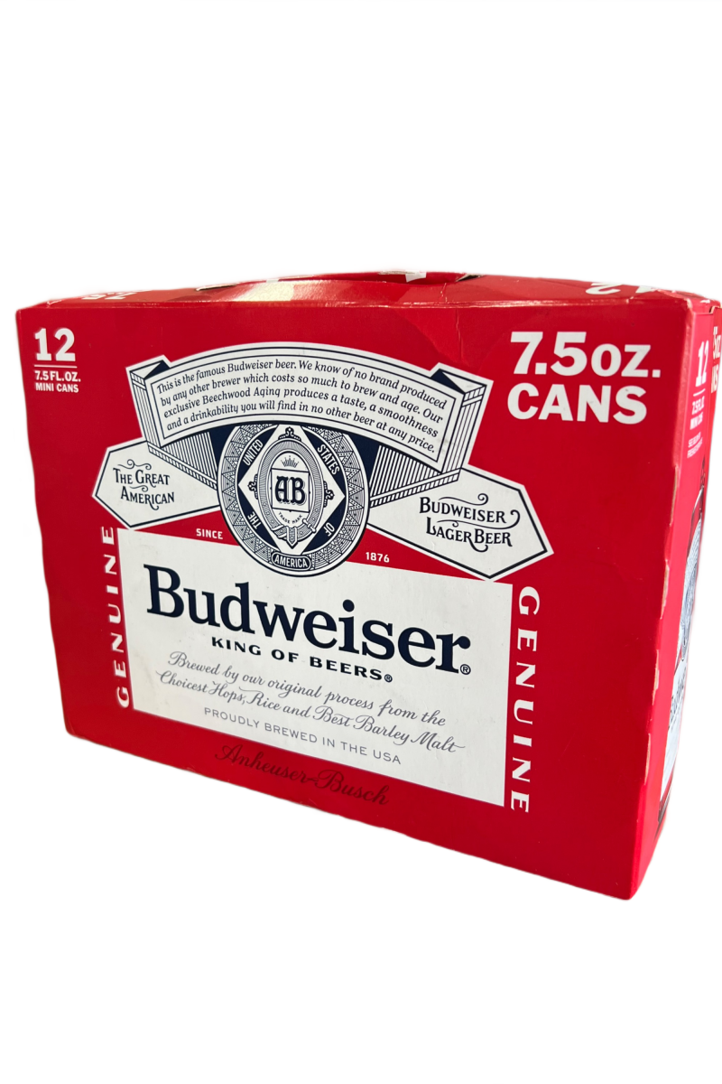Budweiser 12 Pack 7.5oz Can