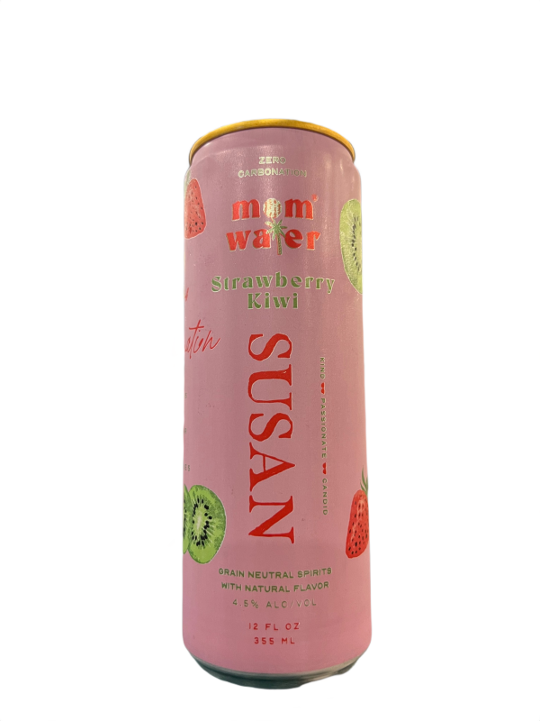 Mom Water Strawberry Kiwi Single Can 12oz