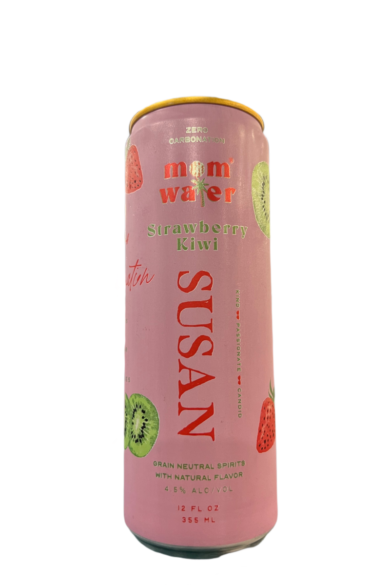 Mom Water Strawberry Kiwi Single Can 12oz