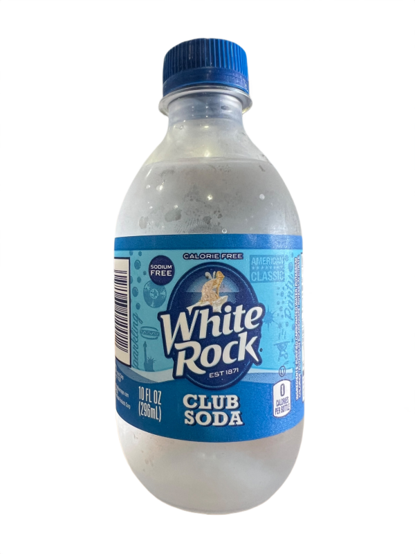 White Rock Club Soda Single Bottle (10oz)