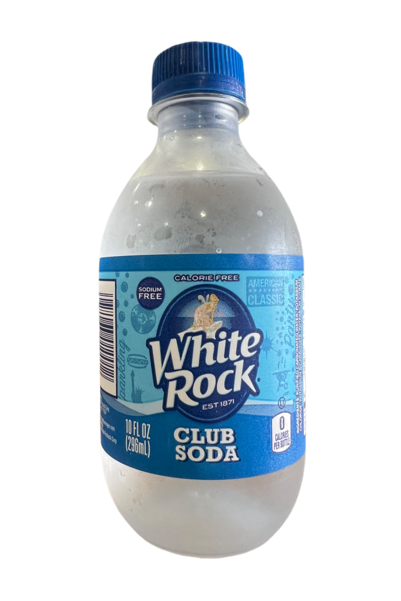 White Rock Club Soda Single Bottle (10oz)