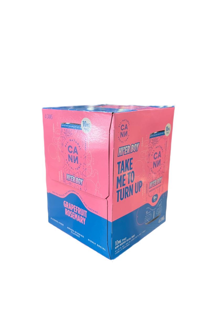 Hi’er Boy 4pk THC Grapefruit Rosemary