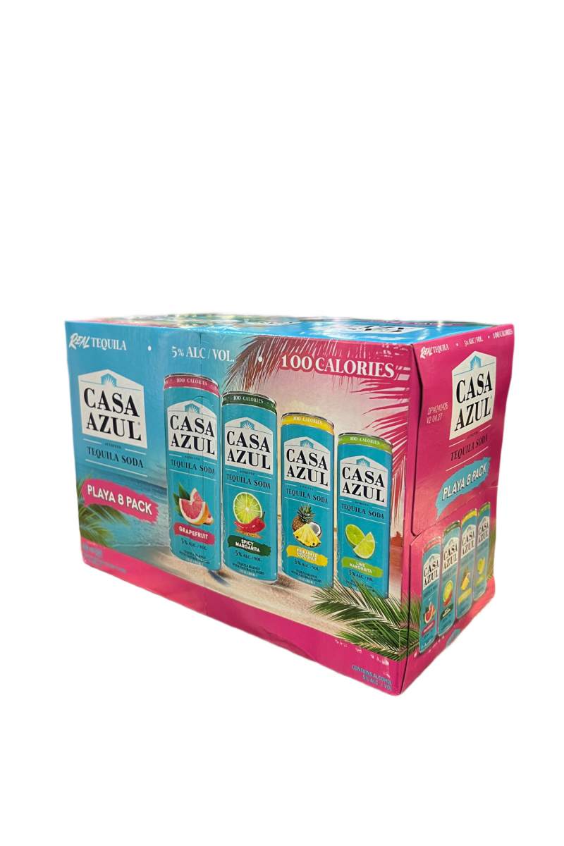 Casa Azul Tequila Soda Playa 8 Pack Can 12oz