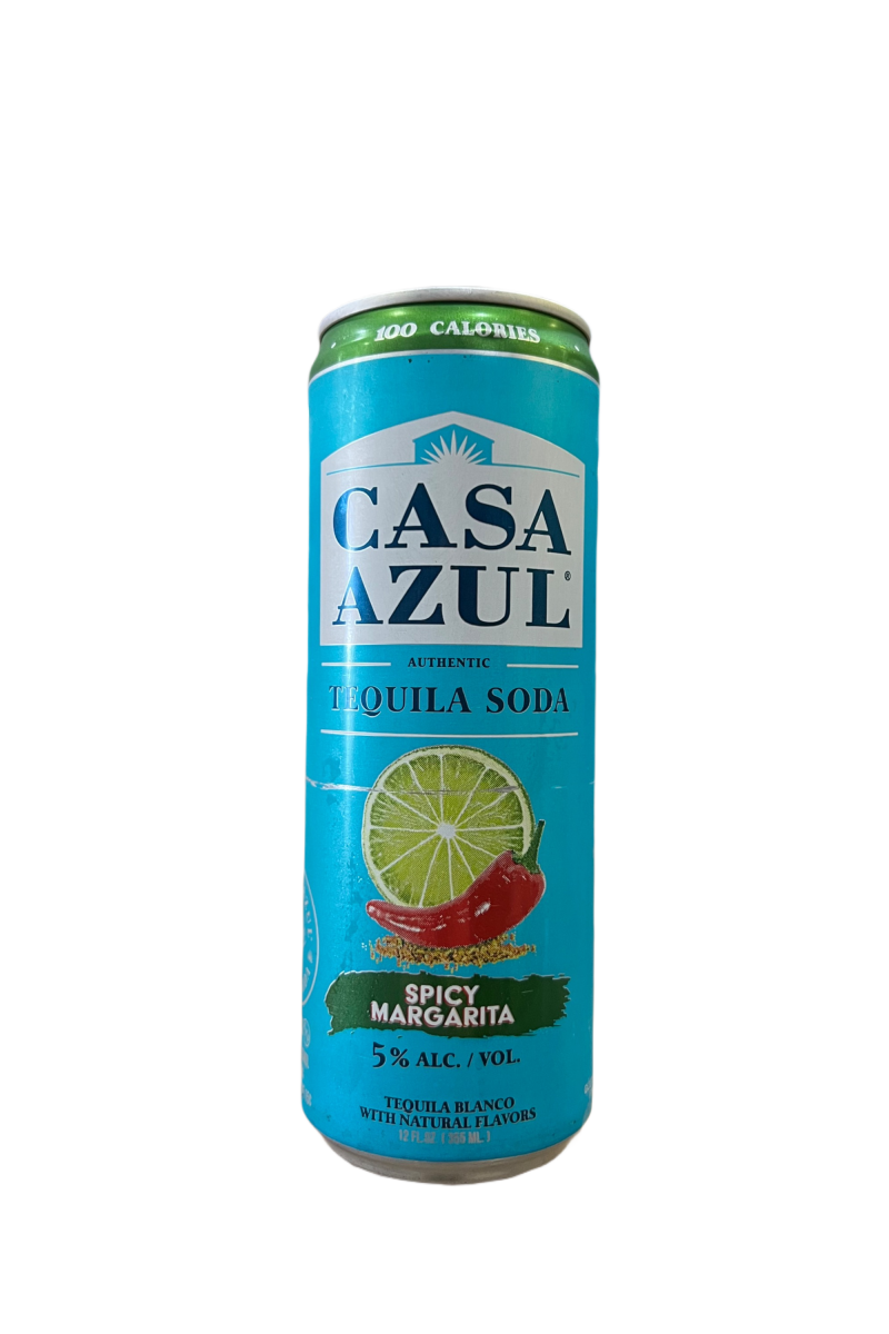 Casa Azul Tequila Soda Spicy Margarita Single Can 12oz
