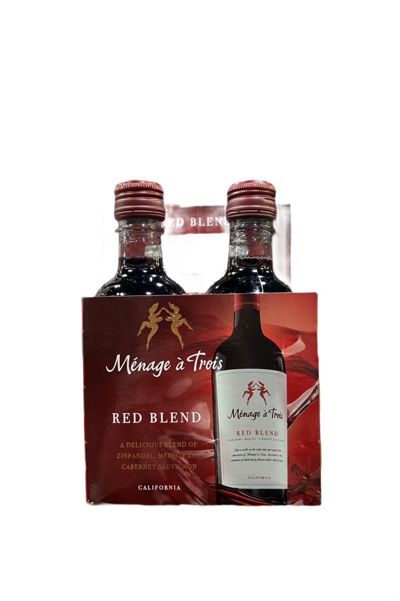 Menage A Trois - Red Blend 4 Pack 187ml