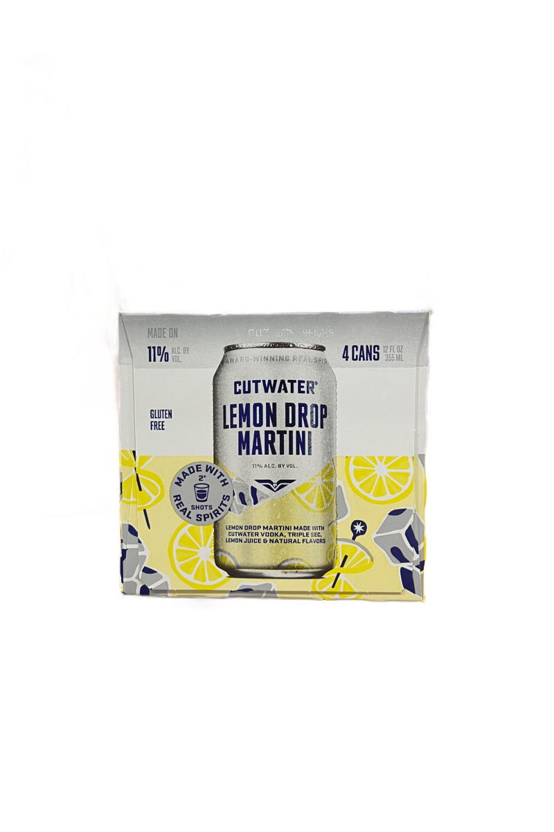 Cutwater Lemon Drop Martini 4 Pack 12oz