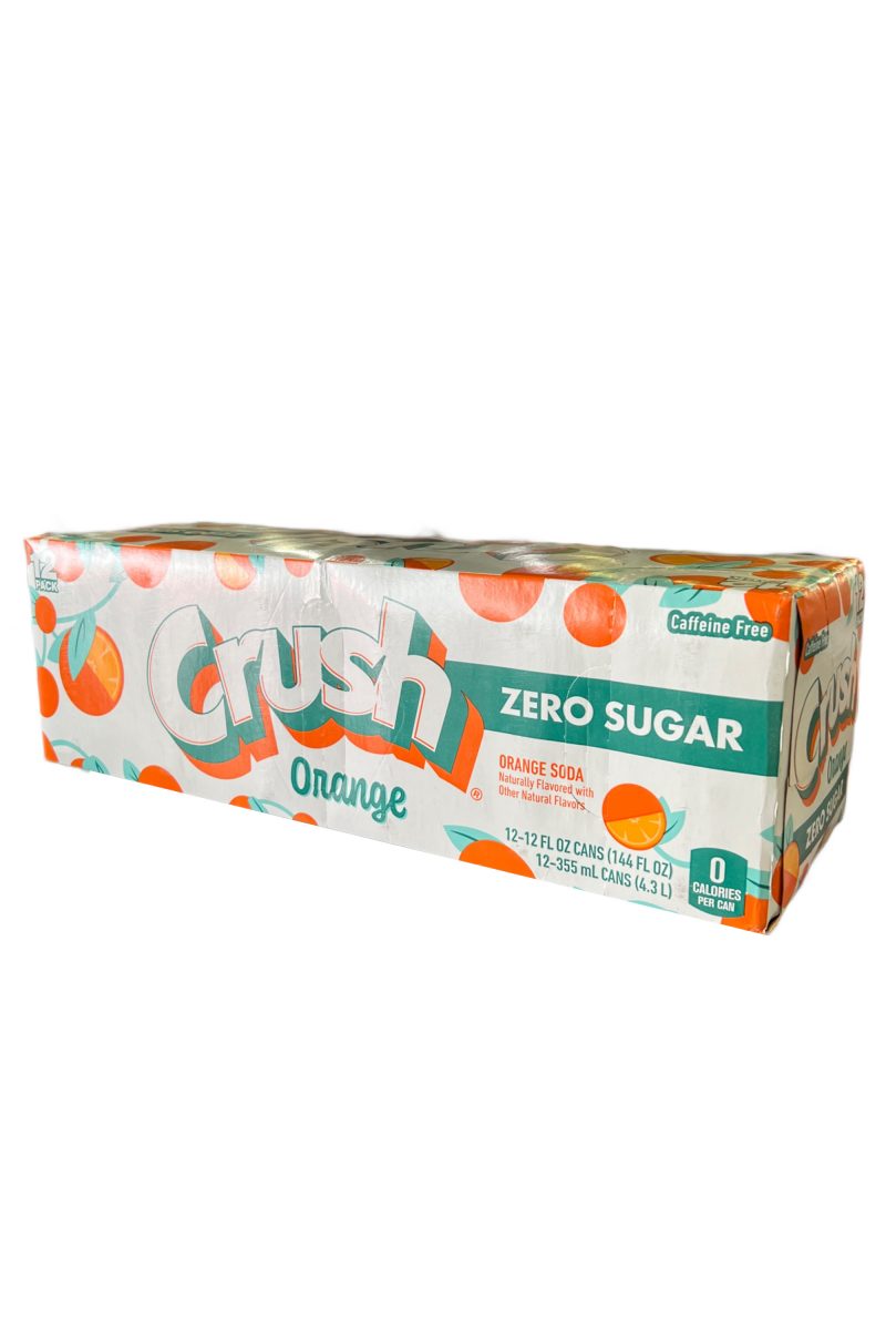 Crush Orange Zero 12 Pack Can 12oz