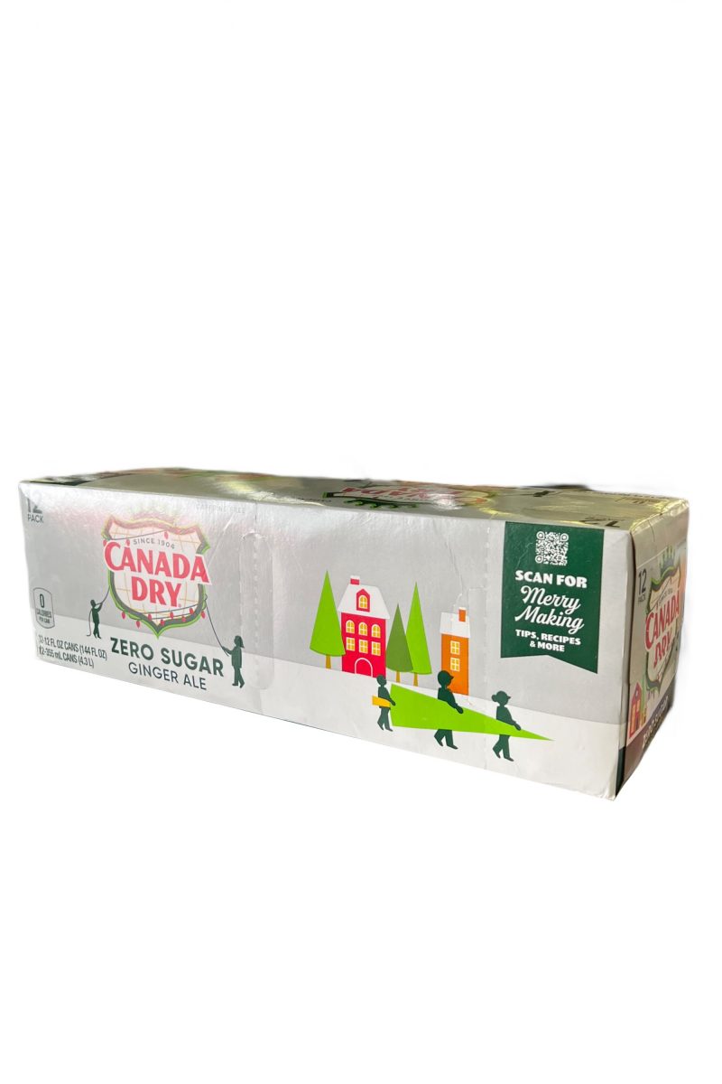 Canada Dry Zero 12 Pack Can 12oz