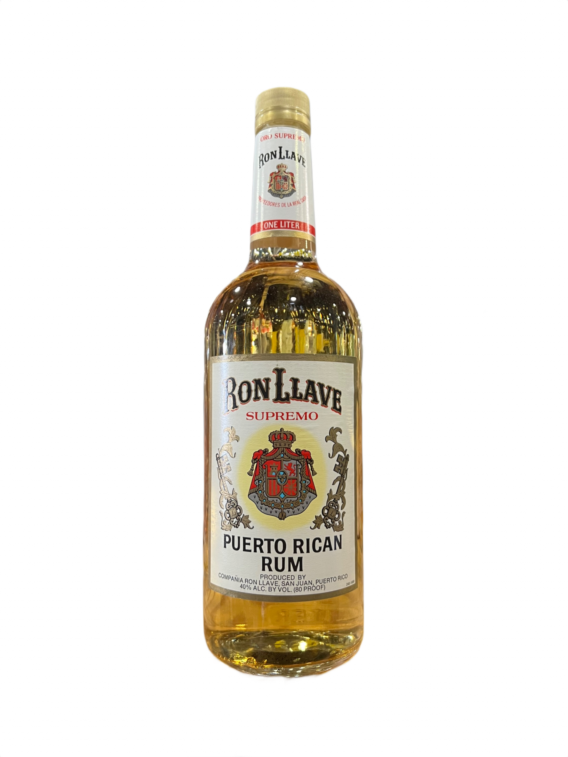 Ron LLave Supremo Puerto Rican Rum 1L