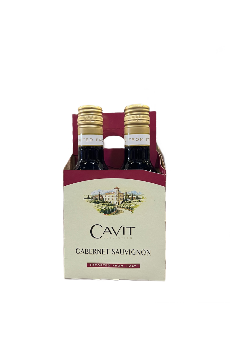 Cavit Cabernet Sauvignon 4 Pack 187ml