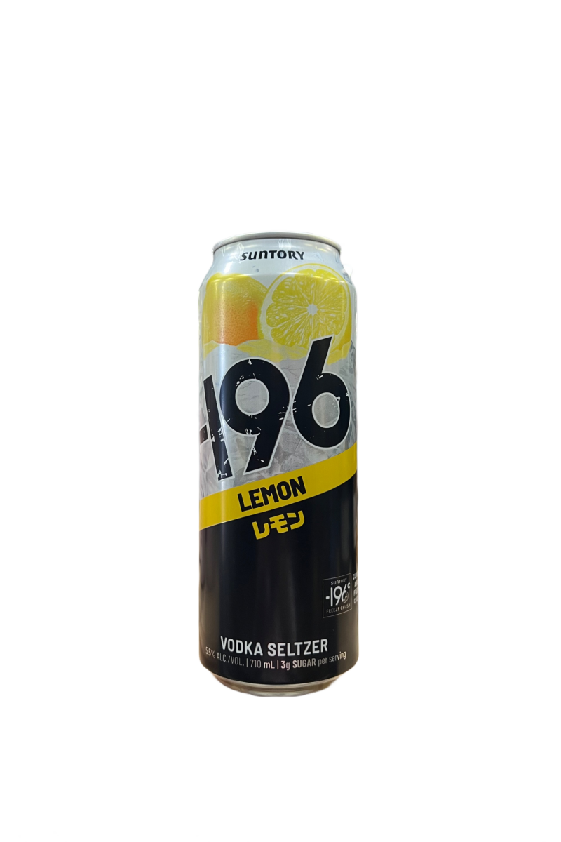 -196 Vodka Seltzer Lemon 710ml