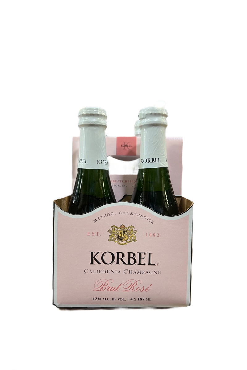 Korbel - Brut Rose 4-Pack 187ml