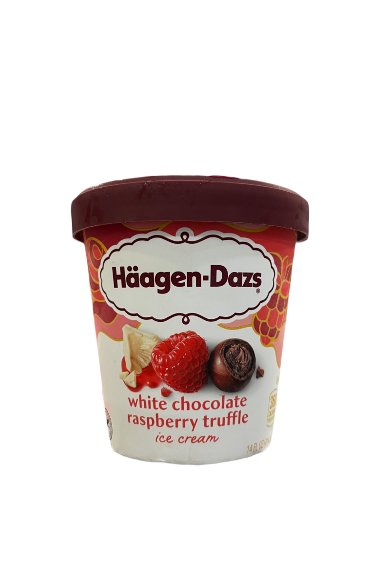 Haagen Dazs White Chocolate Raspberry Truffle (14oz)